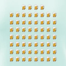 Narozeniny - 60x pivo