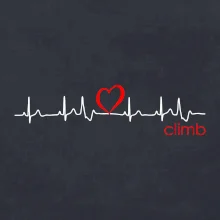 Moje srdce bije pro climb (horolezení)