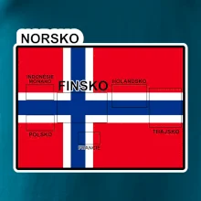 Norsko vlajka další státy