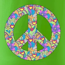 Peace symbol mandela