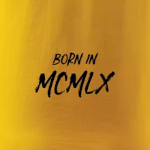 Born in - Římské číslo 1960