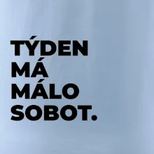 TÝDEN MÁ MÁLO SOBOT.