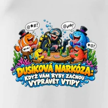 Dusíková narkóza když ryby vyprávějí vtipy