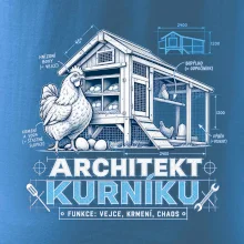 Architekt kurníku technický výkres