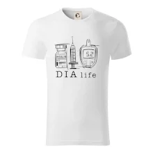 D I A life - kreslený insulin injekce a glukometr D I A life - kreslený insulin injekce a glukometr