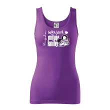 Černobílá holka, která miluje knihy - Vaše jméno