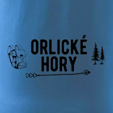 Orlické hory nápis