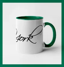 New York nápis psacím