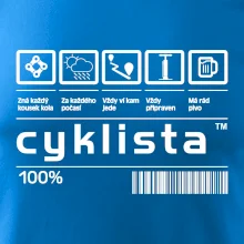 Čárový kód - Cyklista