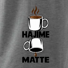 Hajime matte káva judo