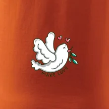 Holubice míru - make love