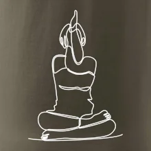 Jóga v sedu jedním tahem