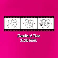 Svatební den - váš nápis (Hana-creative)