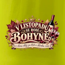 V listopadu se rodí bohyně vína