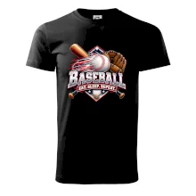 Baseballová pálka s rukavicí eat sleep repeat