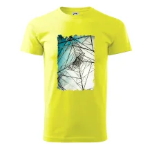 Barevné nebe - stožáry vysokého napětí