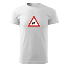 Dopravní značka - Pozor vlk