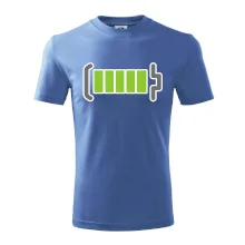 Rodinná trika - baterie táta - dítě