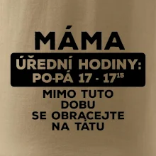 Máma - úřední hodiny