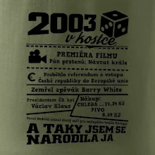 2003 v kostce