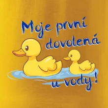 Moje první dovolená u vody - kluk