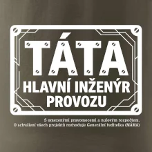 Táta hlavní inženýr provozu