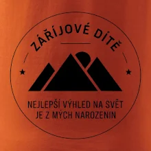 Zářijové dítě. Nejlepší výhled na svět je z mých narozenin