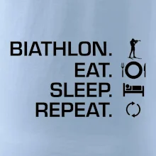 Biathlon Eat Sleep Repeat