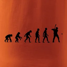 Evoluce baseball pálkař nápřah + míček