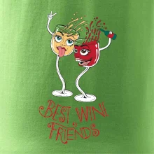 Best wine friends dancing (Pecka design)