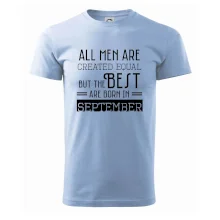 All men are created equal september