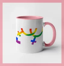 Lesby symbol duha Lesby symbol duha