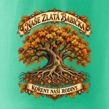 Naše zlatá babička kořeny naší rodiny dub
