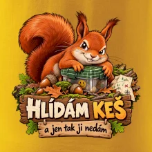 Hlídám keš veverka s pokladem