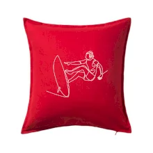 Surfař na vlně jedním tahem