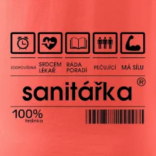 Čárový kód sanitářka