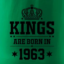 Kings are born in 1963