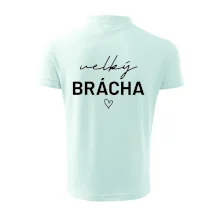 Velký brácha - nápis na prsou