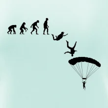 Evoluce parašutista seskok