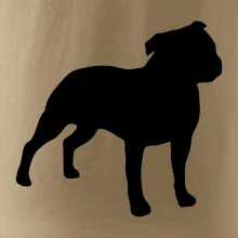 Americký stafordširský teriér  Na prsu