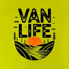 Van life a  Západ slunce