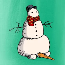 Sněhulák se spadlým nosem