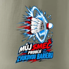 Badminton smeč a zvuková bariéra