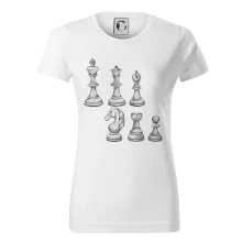 Šachové figurky kreslené