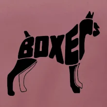 Boxer nápis v těle