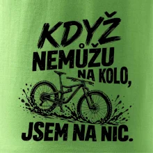 Když nemůžu na kolo jsem na nic - bahno
