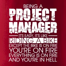 Being A Project Manager - bike