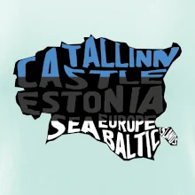 Mapy - názvy měst - Estonsko