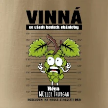 Vinná réva odsouzena Müller Thurgau