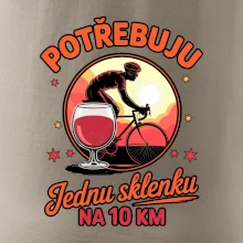 Potřebuju jednu sklenku na 10km
